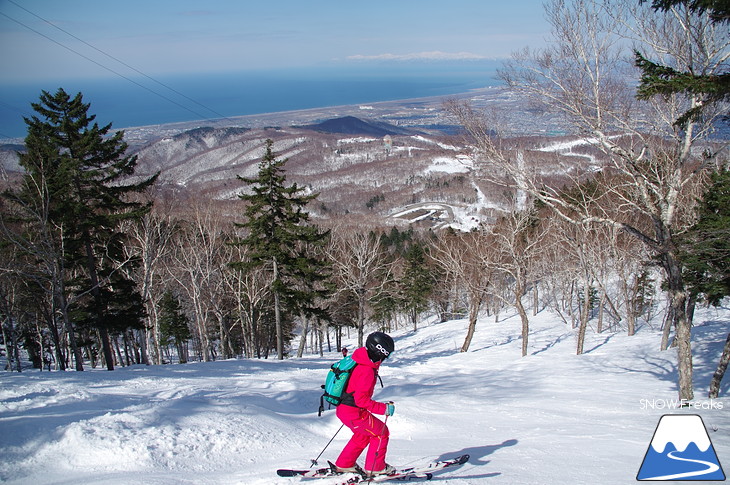 サッポロテイネ モノスキーで春雪遊び・尾形信とゆかいな仲間たち♪